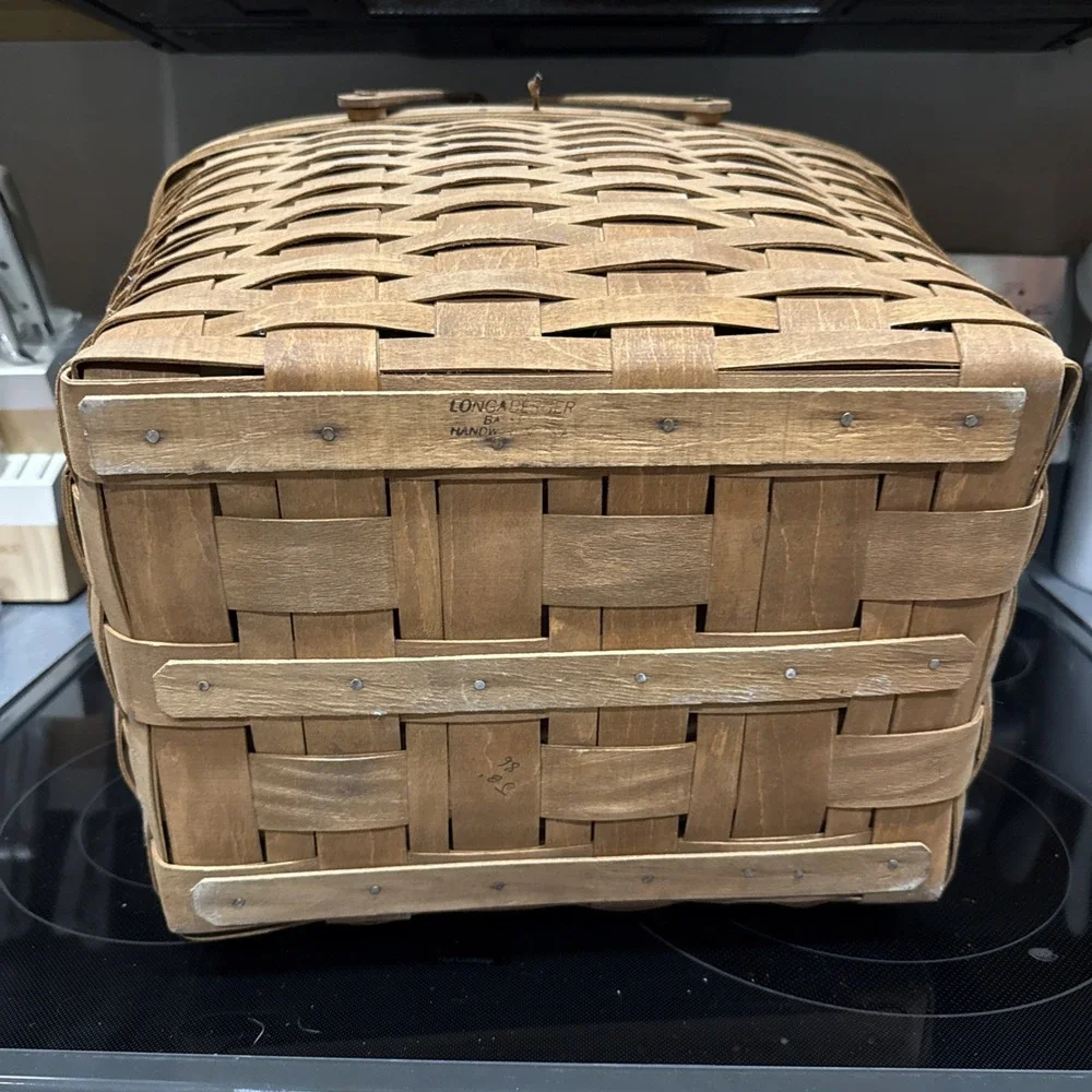 Vintage Longaberger‎ X Large Picnic Basket